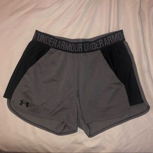 Grey/Black Under Armour Shorts